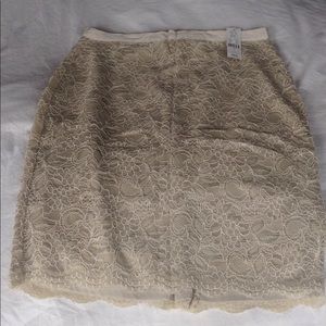 New York & Company Lace Skirt Size 6 NWT
